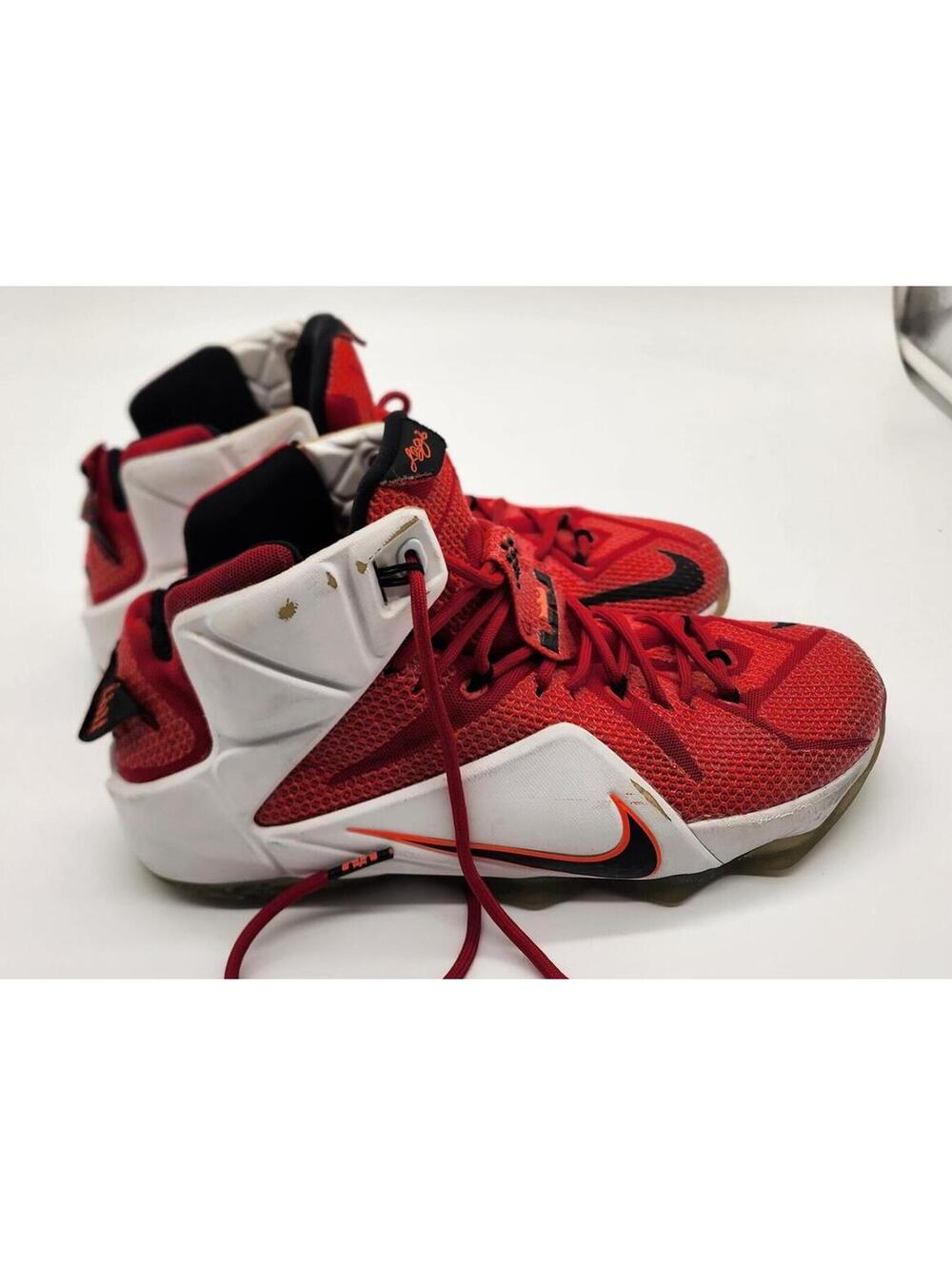 Nike LeBron XII 12 Heart Of A Lion University Red 684593 11.5